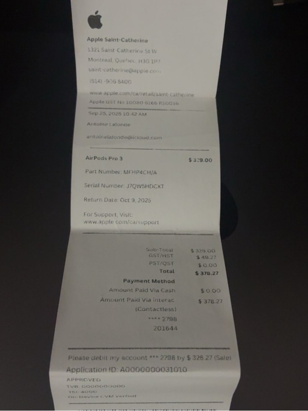 AirPod 3 pro NWT (Authentic) - Picture 6 of 6